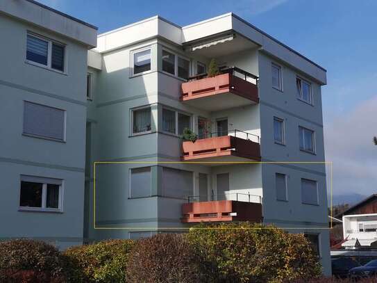 Schöne, helle, neu renovierte 3-Zimmer-Wohnung mit Balkon in ruhiger Lage in Wehr