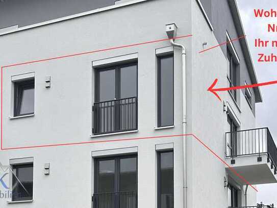 Barrierefrei - Nachhaltig - Neubau: 3-Zi. Wohnung 
ca. 84m² m. Südost-Balkon und Keller in Germerin