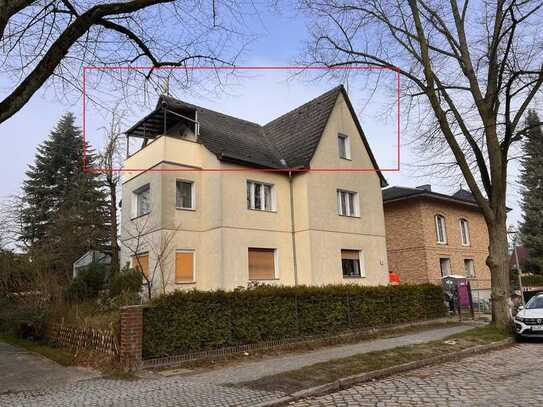 keine Makler-Courtage | 3-Zimmer DG-Wohnung | Lichtenrade | 3-Familienhaus