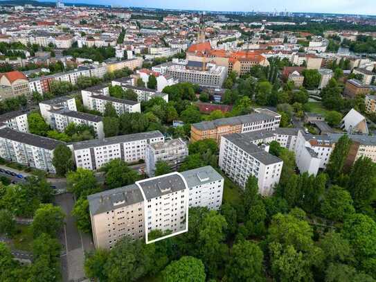 Stilvolle 2 ZI. Residenz in Charlottenburg inkl. Südwest-Balkon und idyllischem Blick ins Grüne