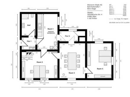 Büro-/Praxisetage in Innenstadt Olpe zu vermieten