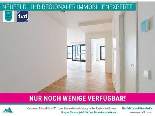 Großzügige 2-Zimmer Wohnung im Zentrum von Heilbronn zu vermieten!