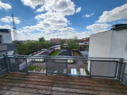 3- Raum Dachgeschosswohnung mit Aussicht