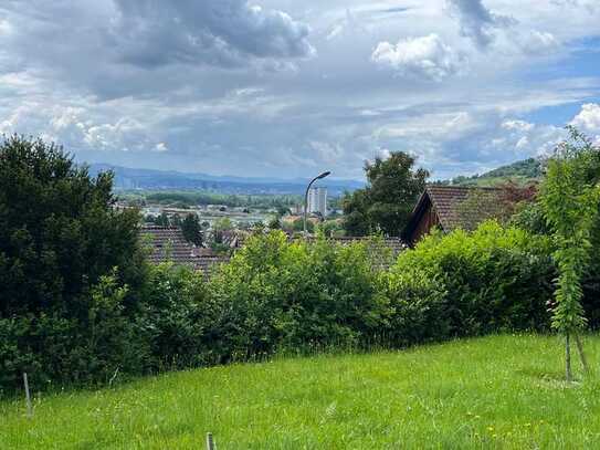 2 Baugrundstücke in privilegierter Südwestlage Blick auf Basel und Umgebung