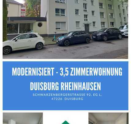 Modernisierte 3,5 Zimmerwohnung - Duisburg Rheinhausen