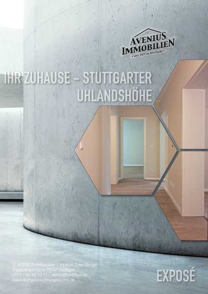 SANIERTE 4 Zimmerwohnung im Hochpaterre - Stuttgarter Uhlandshöhe