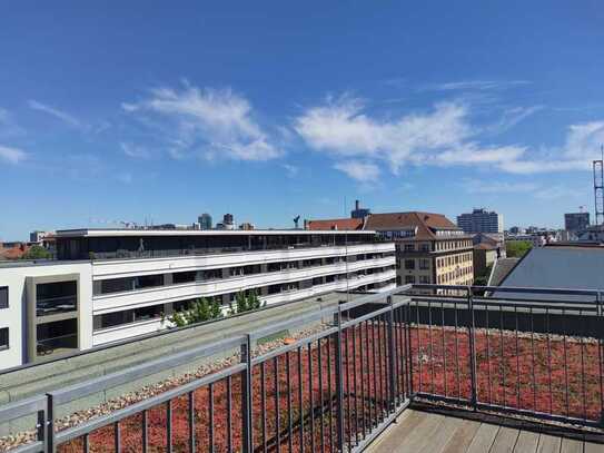 4 Z. Luxus Penthouse-Maisonette mit Skylineblick, 3 Min. Fußweg zum KaDeWe !