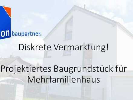 Projektiertes Baugrundstück mit genehmigter Voranfrage