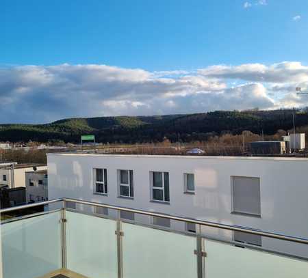 Helle 3-Zimmer-Wohnung mit Balkon - im Neubaugebiet