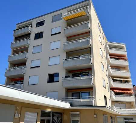 Helle 3-Zimmer-Wohnung in zentraler Lage mit Weitblick