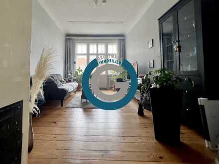 CHARMANTER ALTBAU MIT HOHEN DECKEN & WEST-LOGGIA - NAHE TEMPELHOFER HAFEN - ZUR ZEIT VERMIETET