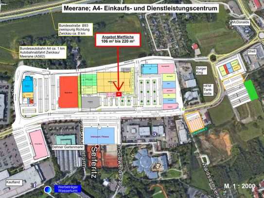 Ladenlokal im Fachmarktzentrum zu mieten