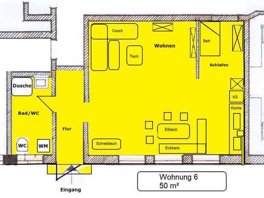 Gemütliche 1,5-Zimmer-Erdgeschosswohnung zentrumsnah in Weiler im Allgäu