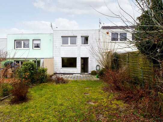 Kleines Reihenmittelhaus in Roßdorf mit Garten und Garage