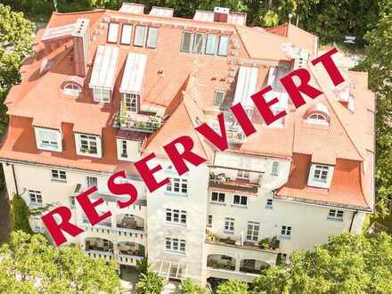 RESERVIERT: ALTBAU-JUWEL am Isarhochufer: Großzügige 3-Zimmer-Wohnung mit Gewölbe in THALKIRCHEN