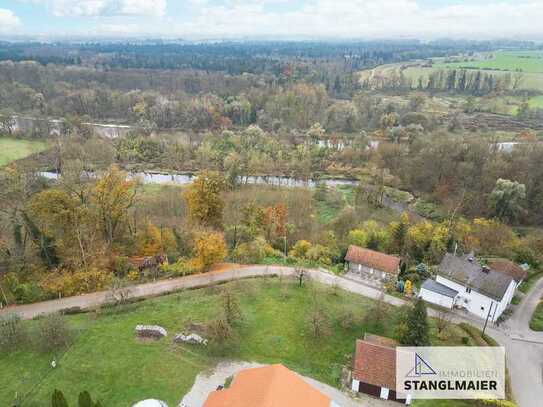 Schmankerl am Isarhochufer!
Baugrund mit Blick übers Isartal