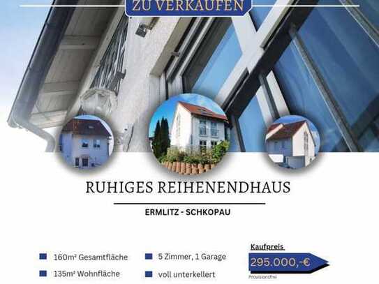 Reihenendhaus mit 5 Zimmer, 135m² Wohnfläche, Keller, KFZ-Stellplätzen & Garten