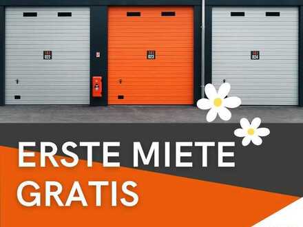 Erste Miete Gratis! 112 m² Garagen & Lagerflächen zur Miete