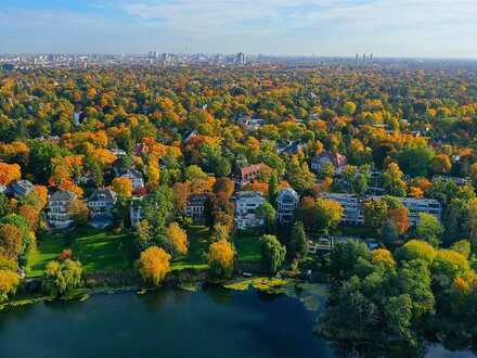 EXKLUSIVE SEE-TERRASSEN-DACH-MAISONETTE mit Traum- Seeblick und Weitblick über Berlin