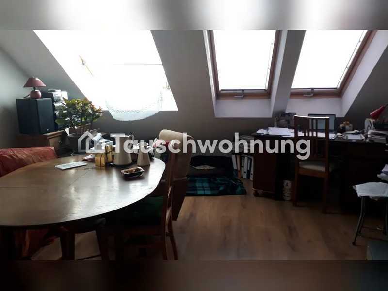 Tauschwohnung: schnuckelige 2-Zimmer-Dachgeschosswohnung