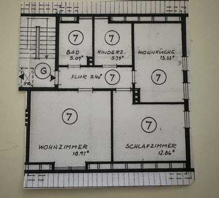 2,5 Zimmerwohnung in Ronnenberg/Empelde