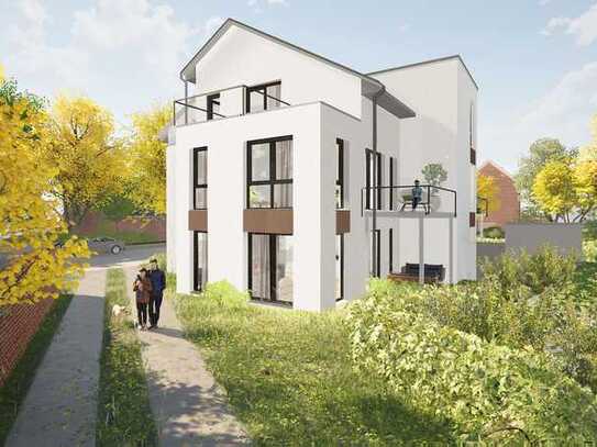 Neubau ETW mit Balkon, Aufzug & Stellplatz - barrierefrei in schöner Lage