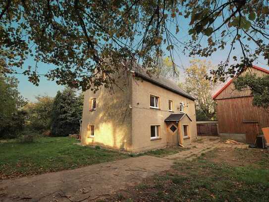 Großes Grundstück mit Weideflächen in Stadtnähe von Döbeln – Ideal für Naturliebhaber & Tierhaltung