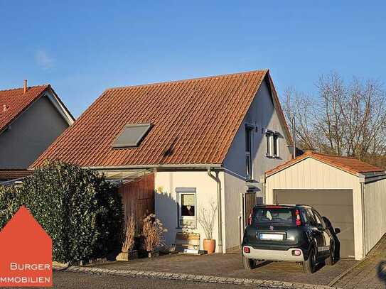 Gepflegtes, freistehendes Einfamilienhaus mit Garten, Garage u. Stellplatz, zentrumsnah in Mühlacker