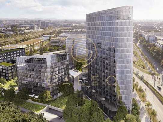 CALEO ¦ Bogenhausen ¦ Sky Tower ¦ flexibel + sofort bezugsfertig ¦ All-in-Miete ¦ PROVISIONSFREI