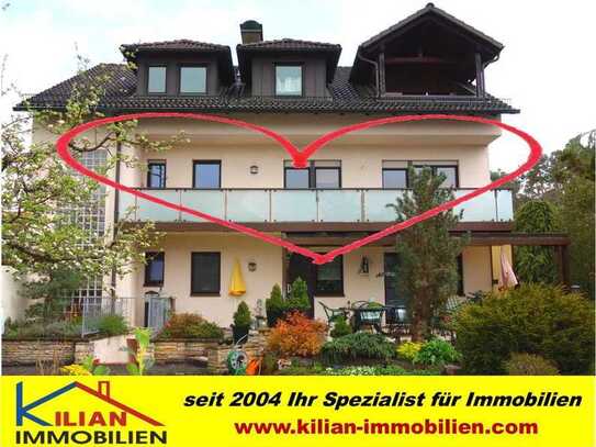 KILIAN IMMOBILIEN! PERFEKTE 3 ZI. WHG IM 1. OG MIT 113 M² IN EINEM 3-PART.-H. IN ROTH! BALKON *EBK