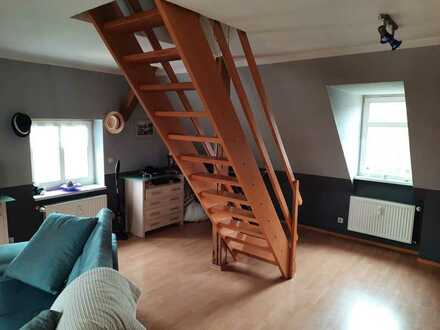 Geräumige, gepflegte 1-Zimmer-Dachgeschosswohnung zur Miete in Wanzleben