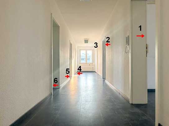 6 Büros auf 100 m² Fläche