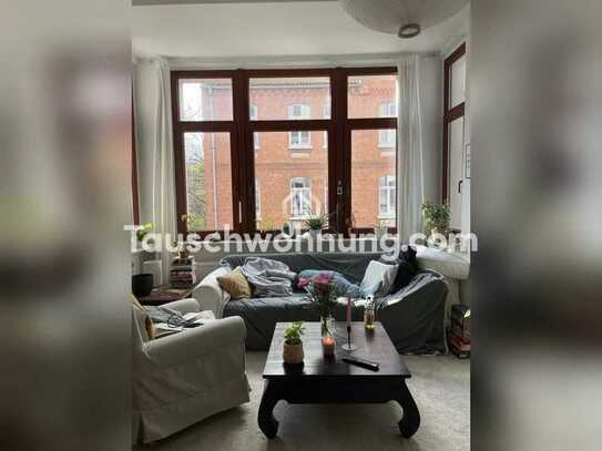 Tauschwohnung: Helle 2-Zimmer Altbauwohnung in Linden Mitte