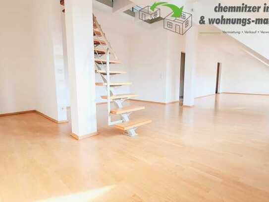 Exklusives Maisonette-Highlight mit Einbauküche & Aufzug auf dem Chemnitzer Kaßberg