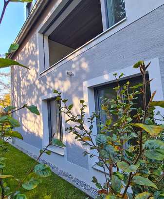 Schicke und moderne 3-Zimmer-Wohnung mit Loggia im KfW 40 Haus