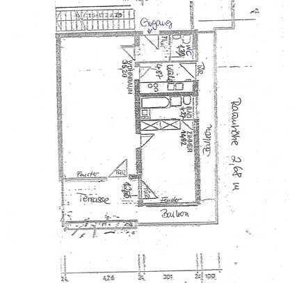 Geschmackvolle helle und geräumige Wohnung mit zwei Zimmern sowie Terrasse und EBK in Starnberg