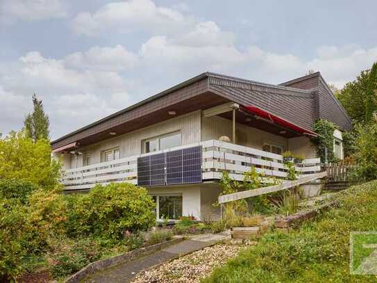 Einfamilienhaus mit Einliegerwohnung auf großem Grundstück mit Nähe zur Natur