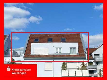 Beutelsbach: Verteilt auf zwei Ebenen 
In diese Maisonette-Wohnung können Sie sofort einziehen