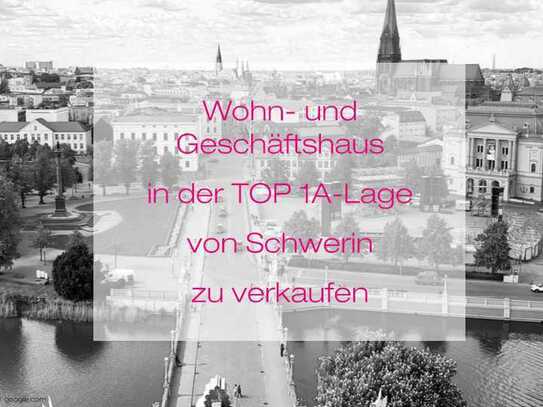 Wohn- und Geschäftshaus mit Mietvertrag bis 2030 in 1A-Lage von Schwerin zu verkaufen