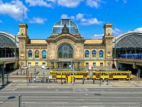 Attraktive Gastronomiefläche am Dresdner Hauptbahnhof: 160 qm plus Außenbereich zu vermieten!