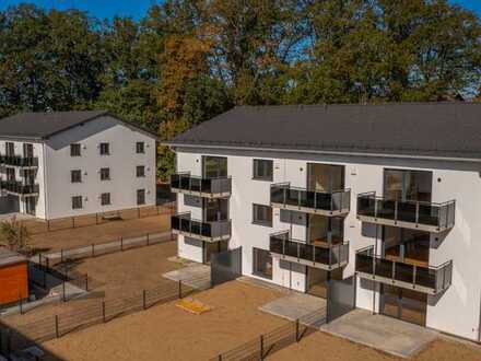 Erstbezug: ansprechende 3-Zimmer-Wohnung mit Terrasse & Einbauküche in Unterdietfurt