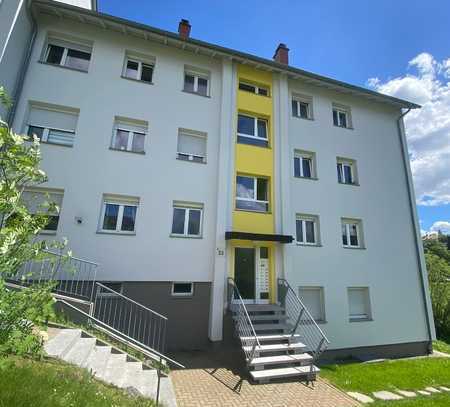 Helle 3-Zimmer-Wohnung mit grünem Ausblick und Spielplatz vor der Tür