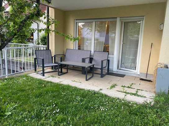 Moderne, barrierefreie 2-Zimmer-Wohnung in Opfingen mit Terrasse und gesundem Raumklima