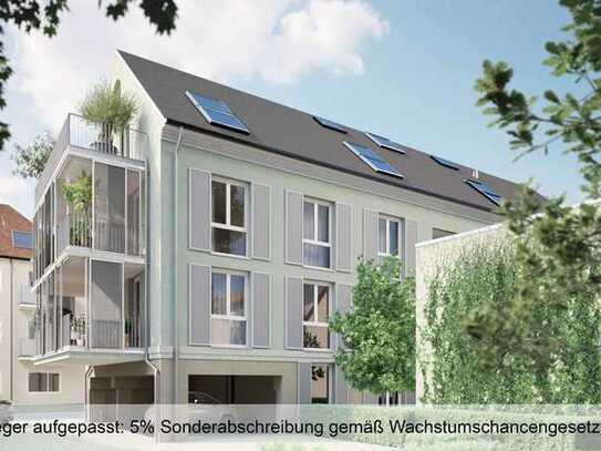 Neubau Erstbezug * 4-Zimmer Wohnung mit großzügigem Balkon (WHG03/1.OG)