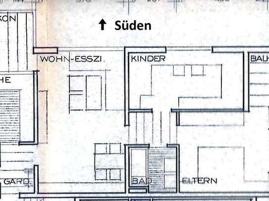 3-Zimmer-Wohnung mit 2 Balkonen in Beutelsbach