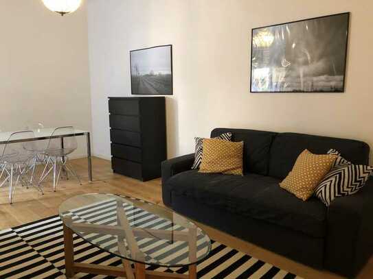 Fully furnished 2 room apartment in the african quarter in Wedding