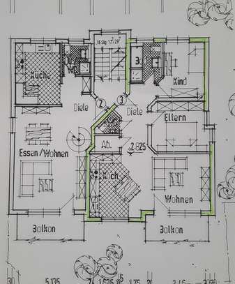 3 Zimmer Wohnung in Vallendar Halbhöhenlage