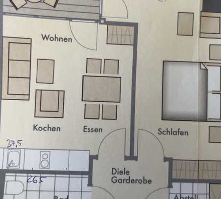 Single Wohnung in Freiburg - Zähringen