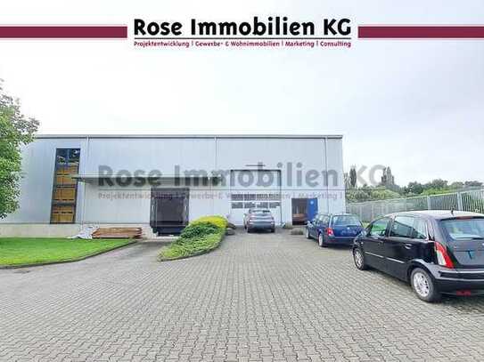 ROSE IMMOBILIEN KG: Lager-/Produktionsflächen mit Rampen und Rolltor!