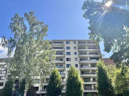 Großzügige 3-Zimmer Wohnung mit zwei Balkonen und zwei TG-Stellplätzen direkt am Herold-Center!